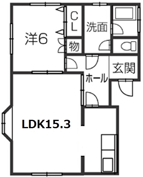 クレシェンテIIの間取り