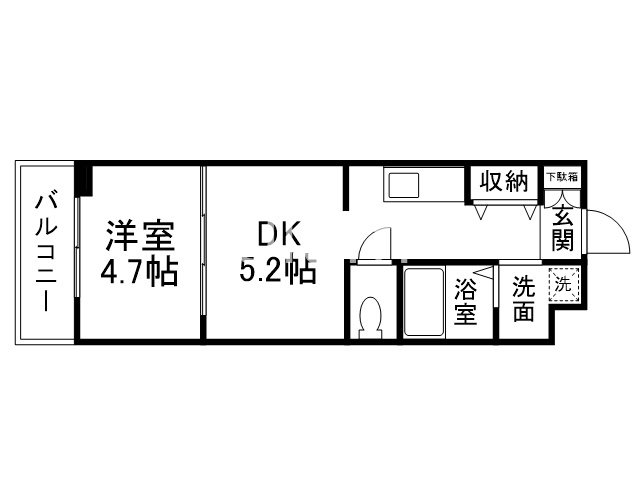 【ファステート京都西KIWAMIの間取り】