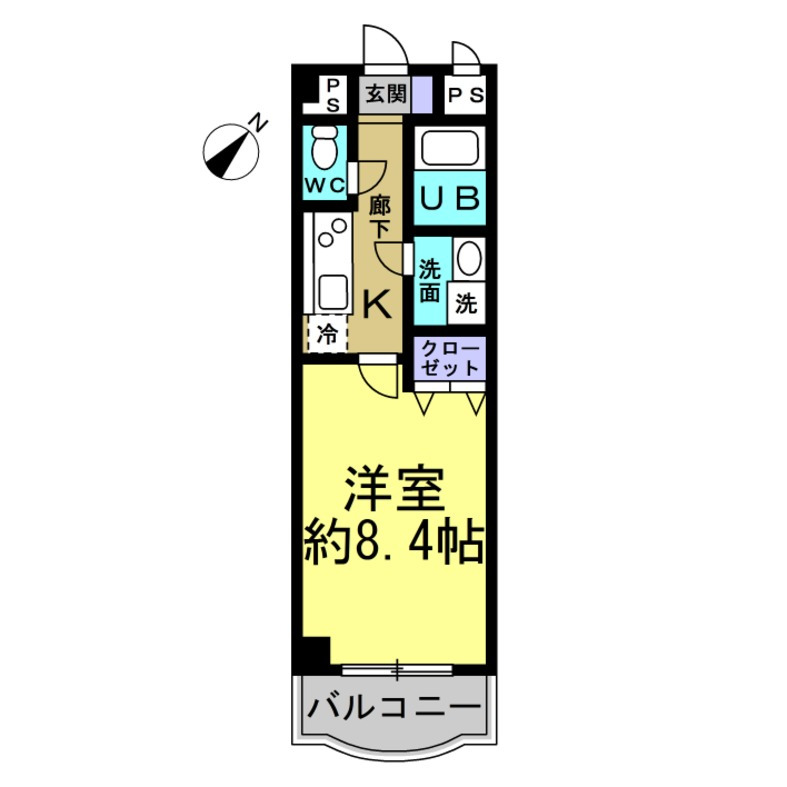 サンアップウェルIの間取り