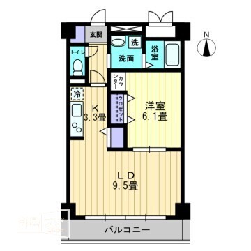 フィール上之町の間取り