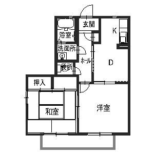 シャーメゾン　VENTの間取り