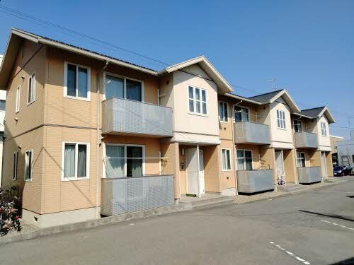 新潟県新潟市東区中興野（アパート）の賃貸物件の外観