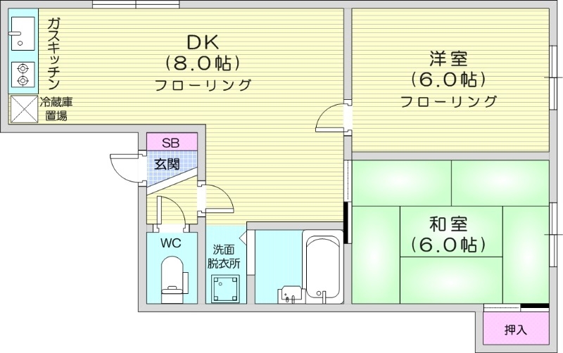 ハウス18の間取り