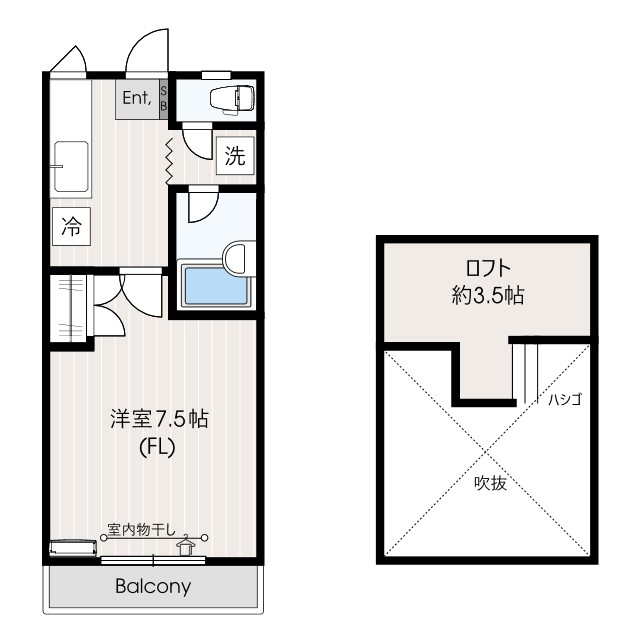 フローニアの間取り