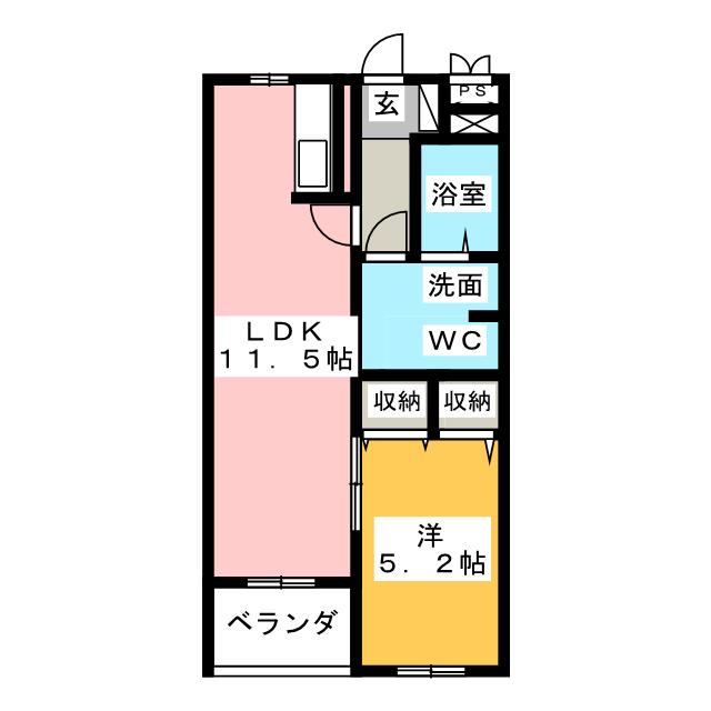 ＦＬＡＴ－Ｔの間取り