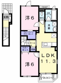 シェル・クレールの間取り