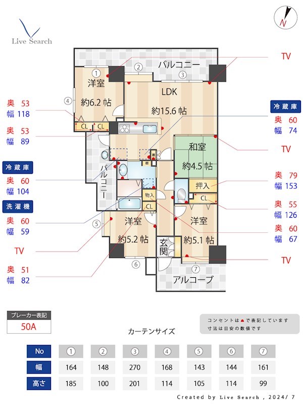 【モントーレ竹下ステーションタワーの間取り】