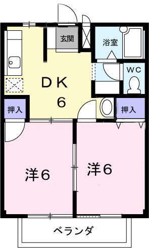 エスペランサ大吹の間取り