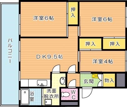 サルヴァトーレ本城IIの間取り