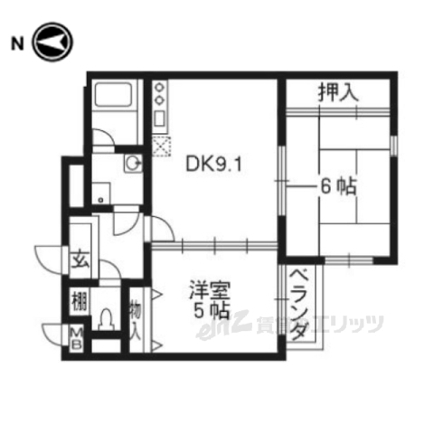 カストルム本丸の間取り