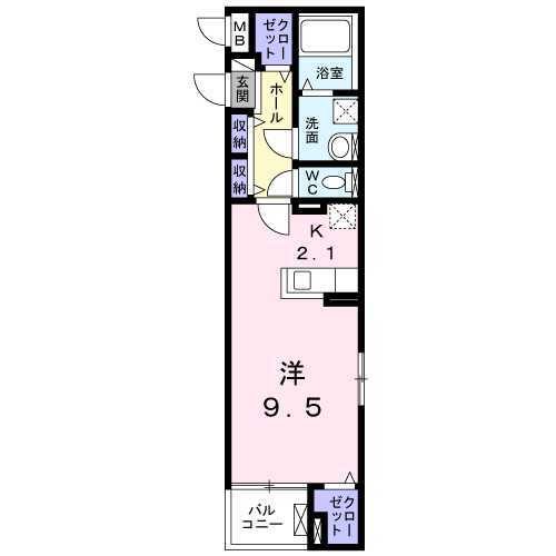 飛燕館の間取り