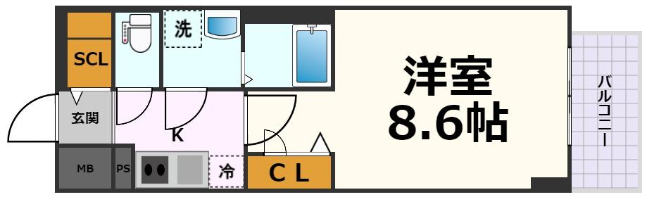 ファステート名古屋駅前アルティスの間取り