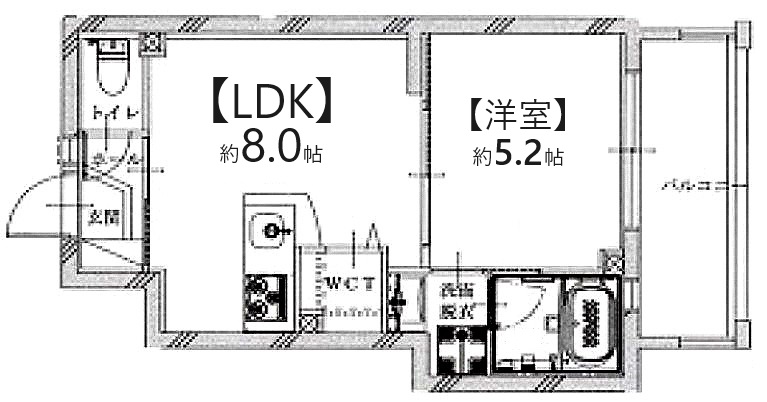 アフェクシービルの間取り