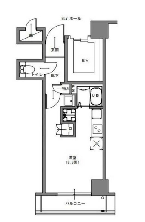 港区白金のマンションの間取り