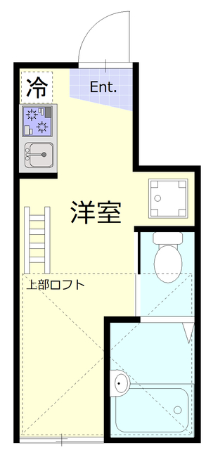 プラチナシティ蒲田の間取り