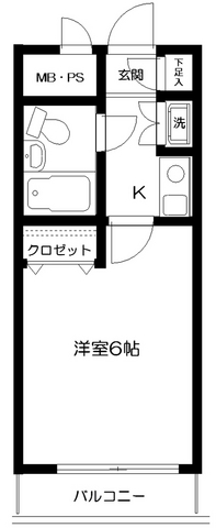 日神パレス杉田Ａ棟の間取り