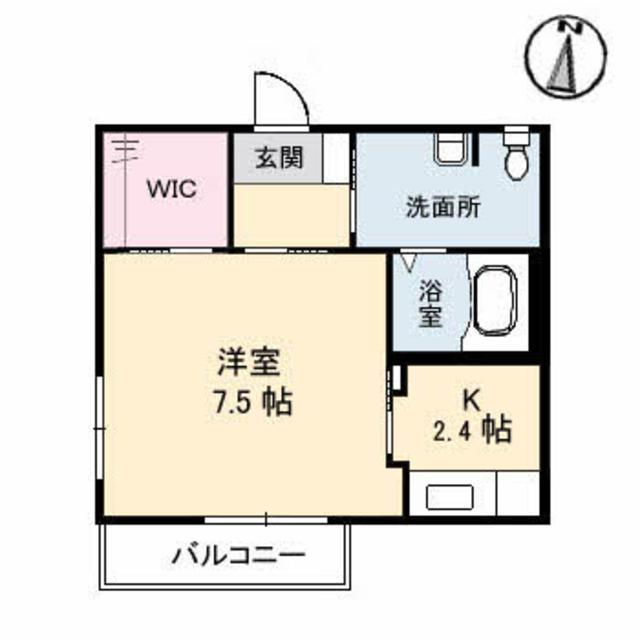 サニーハイツタマキ　IIの間取り