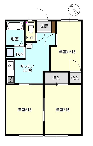 小林第三マンションの間取り