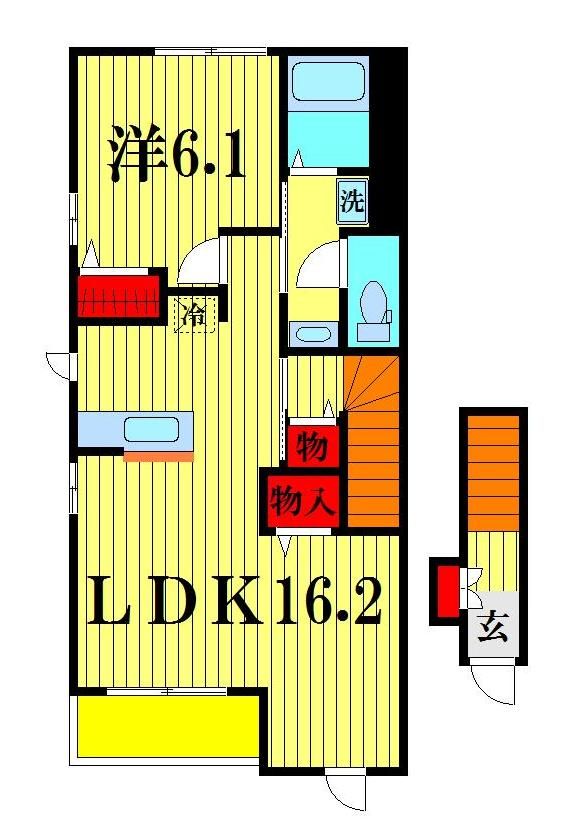 【ブリーズ　アベニューの間取り】