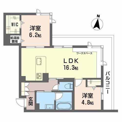 ファミーユ金沢八日市の間取り