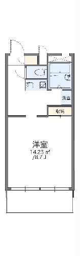 レオパレス井野の間取り