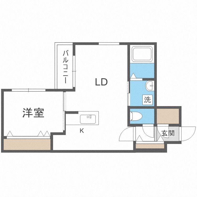 ＣＡＲＲＥＲＡ行啓通の間取り