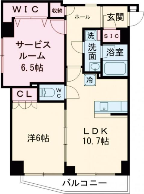 プレール・ドゥーク板橋舟渡の間取り