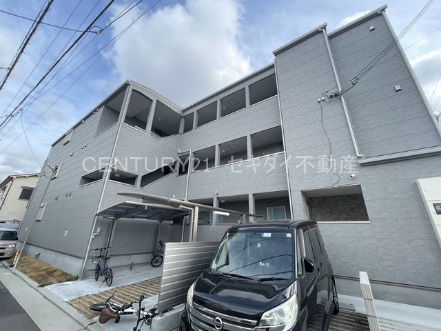 建物外観　オートロック・防犯カメラ・宅配ボックス有り