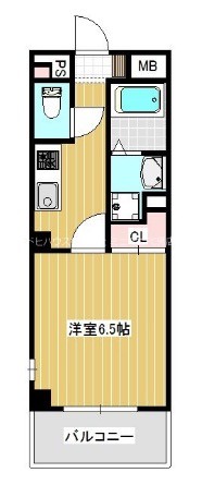 呉市阿賀中央のマンションの間取り