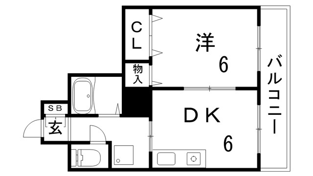 ネオビレッジ兵庫の間取り