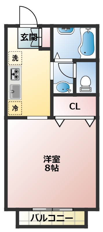 リヴェール日吉の間取り