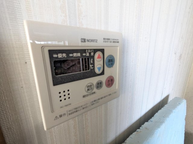 その他設備　給湯器です