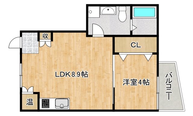 パレス沢ノ町I番館の間取り