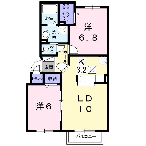 旭川市宮前一条のマンションの間取り