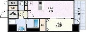 プレサンス名古屋駅ゲートの間取り