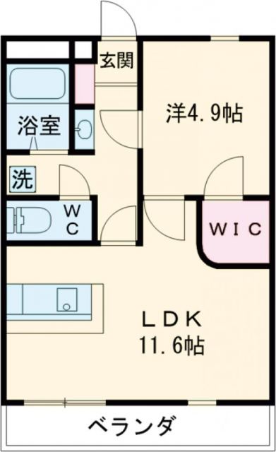 Ｍｈ－Ａｒｃ　ＫＡＯＲＵの間取り