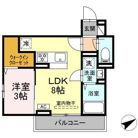 （仮称）Ｄ－ＲＯＯＭ鵠沼花沢町の間取り