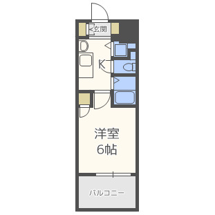 【プレサンス難波元町の間取り】