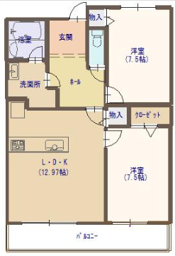 エポカ春江の間取り