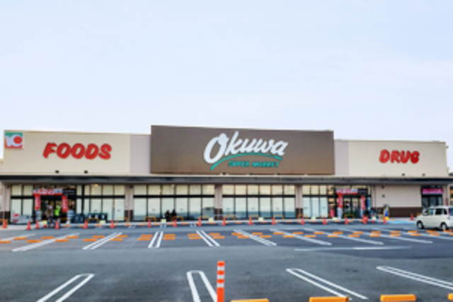 スーパー　オークワ大東店（スーパー）まで859m