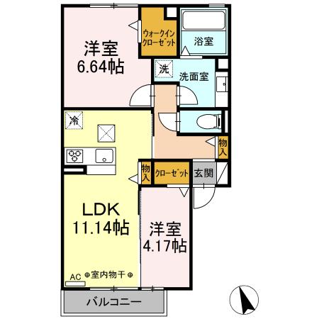 エールの間取り