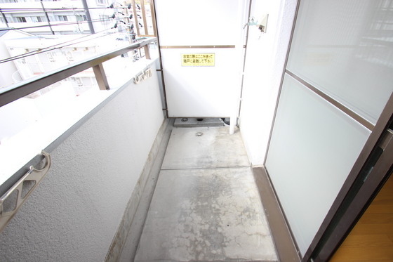 バルコニー　※別部屋の写真です