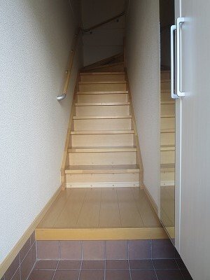 玄関　毎日通る玄関はこちらです