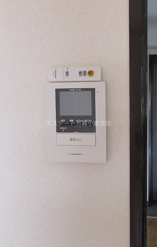 セキュリティ　安心のモニター付きインターホン♪