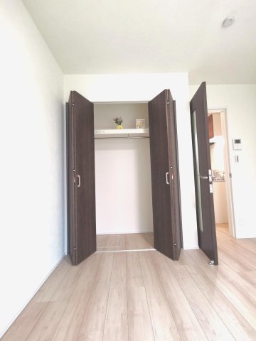 収納　広々としたクローゼット！