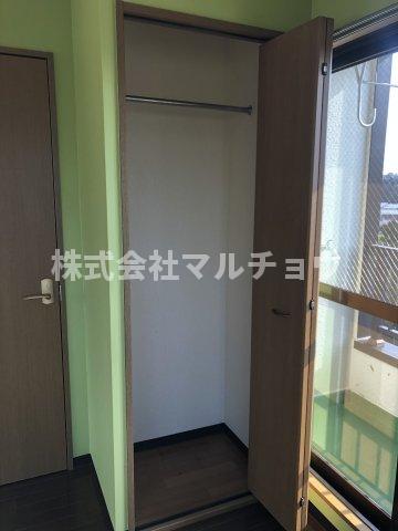 収納　たっぷりとした収納スペースです