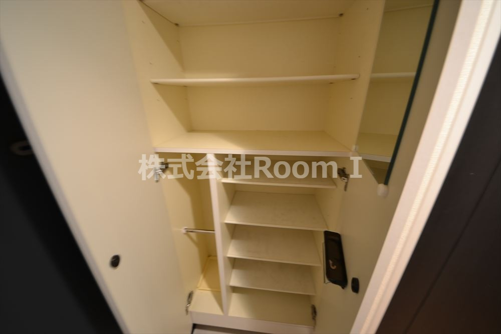 収納　十分な収納スペースがあります