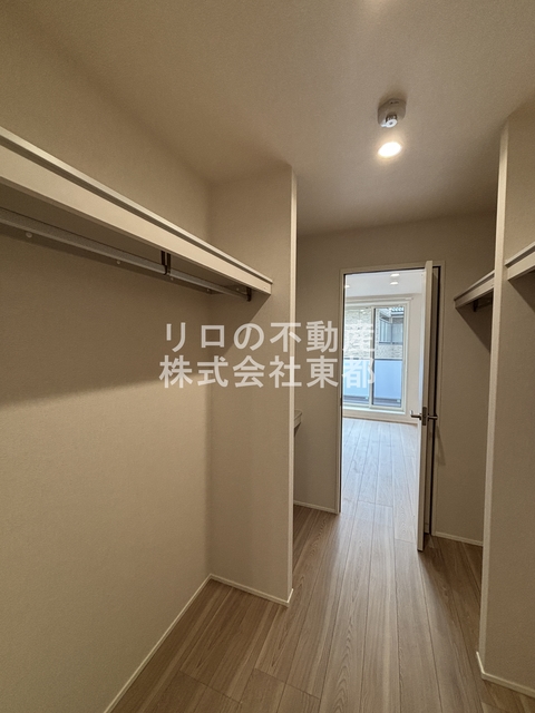 収納　奥行のある収納付です！増えがちな荷物をもスッキリ収納できます