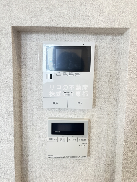 セキュリティ　訪問者が一目で分かるＴＶモニタ付インターホンです！