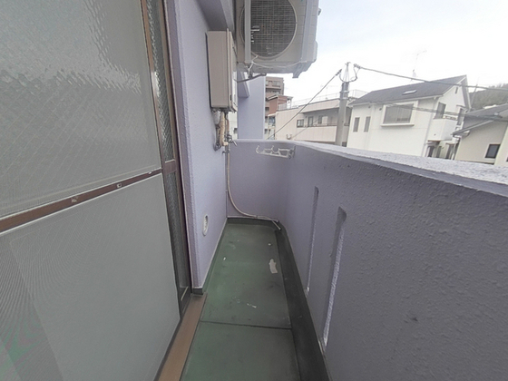 バルコニー　※別部屋の写真です